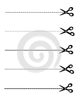 Coupon border / line