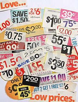 Coupon offers low prices