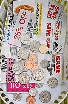 COUPONS AND COINS