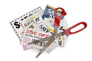 Coupons With Scissors XXXL