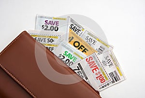 Coupons and wallet