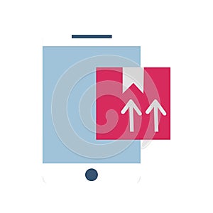 Courier app Isolated Vector icon which can easily modify or edit photo