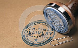 Courier Service, Image of On Time Delivery Guarantee