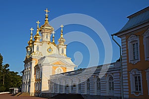 Court Church of Petergoff Palace , Russia