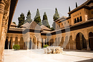 Court of the Lions Alhambra photo