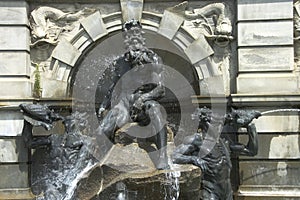 Court of Neptune fountain details