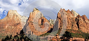 Court of the Patriarchs, Zion National Park