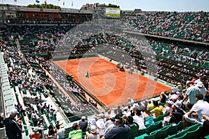 Court Philippe Chatrier of Roland Garros 2011