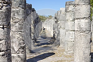 Court of the Thousand Columns at Chichen Itza