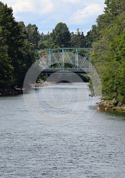 Courtenay River landscape, Comox Valley photo