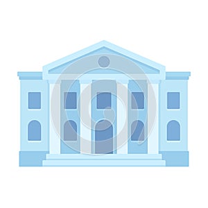 Courthouse building icon