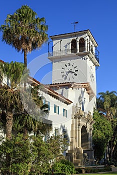 Courthouse clock tower