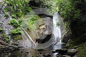 Courthouse Falls Pisgah National Forest North Carolina