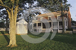 Courthouse, known as the Mclean House at Appomattox, Virginia, site of surrender and end of the Civil War