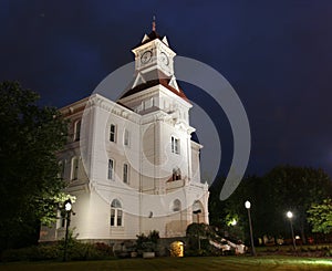 Courthouse at Night