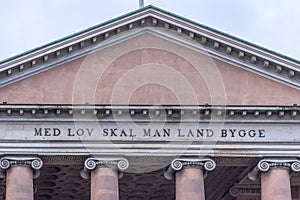 Courthouse at Nytorv in Copenhagen