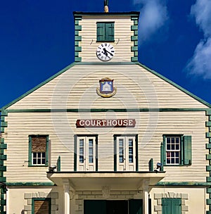 Courthouse in Philipsburg, Sint Maarten