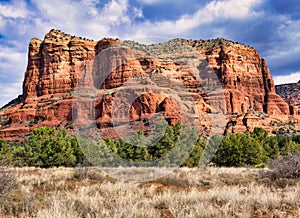 Courthouse Rock in Sedona Arizona