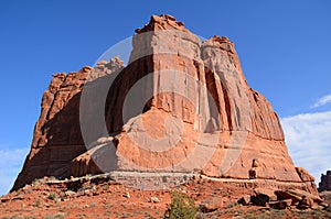 Courthouse Towers in Arches National Park photo