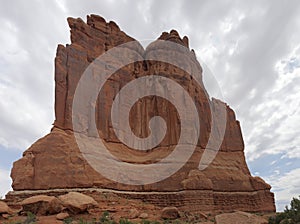 Courthouse Towers, Arches National Park photo