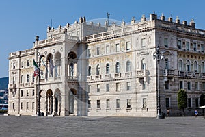 Courthouse, Trieste prefecture. Italy