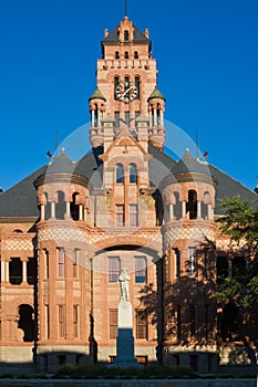 Courthouse In Waxahachie, Texas