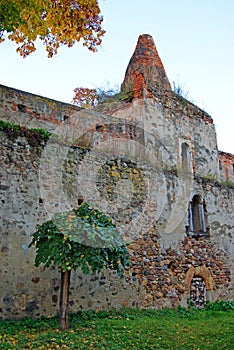 Courtyard of ancient citadel photo