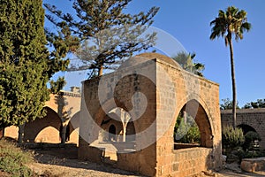 Courtyard of an ancient monastery Ayia Napa