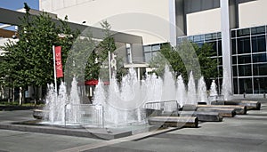 Courtyard in the Arts district Dallas, TX