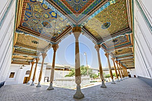 Naqshband Mausoleum in Bukhara, Uzbekistan. photo