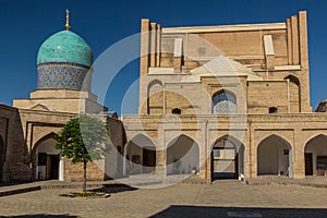 Courtyard of Barak Khan Madrasa, part of Hazrati Imom Ensemble in Tashkent, Uzbekist