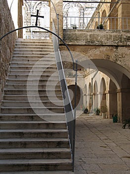 Courtyard in Bethlehem