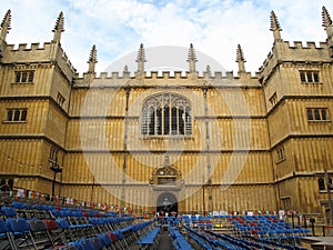 Courtyard of Bodleian library