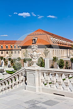 Bratislava castle courtyard