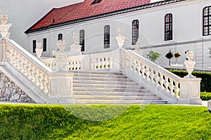 Bratislava castle courtyard