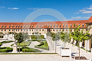 Bratislava castle courtyard