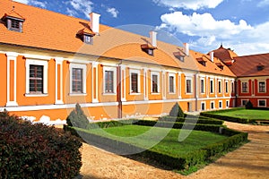 Courtyard of castle