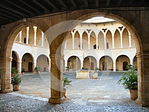 Courtyard in the Castle