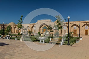 Courtyard of Chubin Madrasa in Shahrisabz, Uzbekist