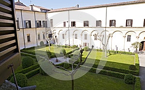 Courtyard of Ducal palace, Mantua