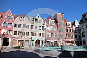 Courtyard of Europe square in KomÃÂ¡rno