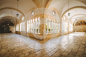 Courtyard of Franciscan Church and Monastery, Dubrovnik, Croatia