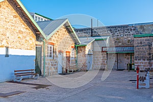 Courtyard at Fremantle prison in Australia