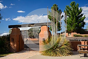 Courtyard Gate Entrance