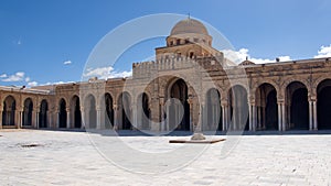 Courtyard of the the Great Mosque of Kairouan