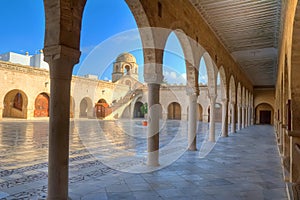 Courtyard of the Great Mosque in Sousse