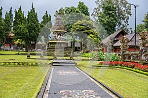 Courtyard in Hindu Temple Complex