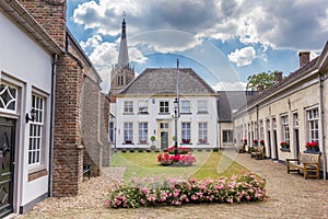 Courtyard of the historic guest house of Doesburg