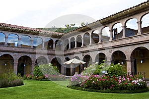 Courtyard of Hotel Monasterio  830016 photo