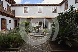 Courtyard on the island of Tenerife